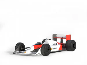 F1 迈凯伦 mp4-4 - 1988 3D 模型