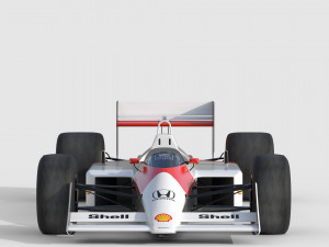 F1 mclaren mp4-4 - 1988 3D-Modell