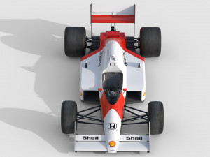 F1 mclaren mp4-4 - 1988 3D-Modell