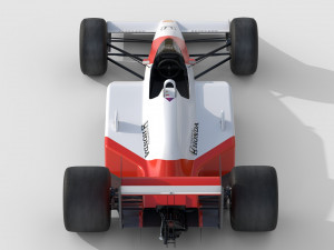 F1 mclaren mp4-4 - 1988 3D-Modell