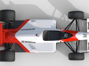 F1 mclaren mp4-4 - 1988 3D-Modell
