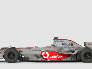 F1 mclaren mp4-23 - 2008 3D Model in Racing 273438 | 3DExport