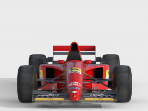 F1 ferrari t412 1995 Modelo 3D