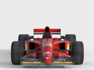F1 ferrari t412 1995 Modelo 3D