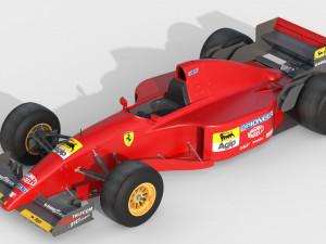F1 ferrari t412 1995 Modelo 3D