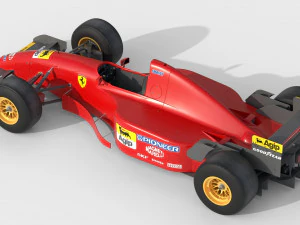 F1 ferrari t412 1995 Modelo 3D
