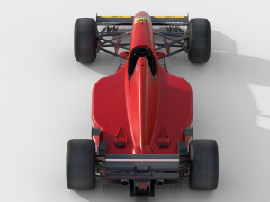 F1 ferrari t412 1995 Modelo 3D