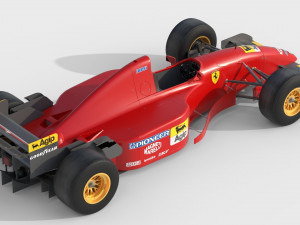 F1 ferrari t412 1995 Modelo 3D