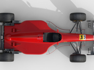 F1 ferrari t412 1995 Modelo 3D