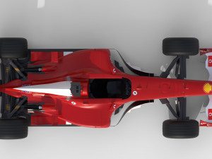F1 ferrari f2 2002 3D मॉडल