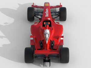 F1 ferrari f2 2002 3D Model