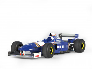 F1 williams fw18 1996 3D Модель
