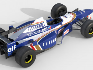 F1 williams fw18 1996 3Dモデル