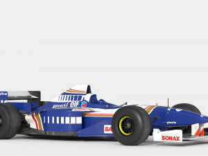 F1 williams fw18 1996 3Dモデル