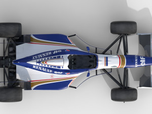 F1 williams fw18 1996 3Dモデル
