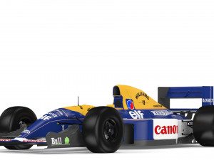f1 williams fw14 1992 3D Model