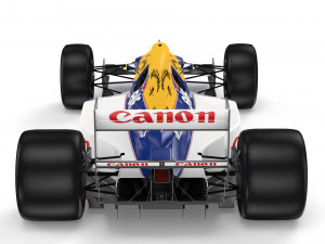 f1 williams fw14 1992 3D Model