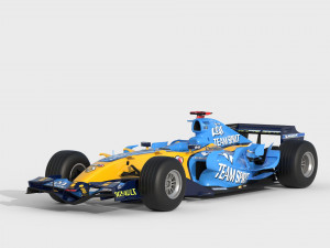 F1 renault r26 2006 Modèle 3D