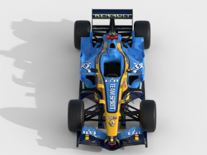 F1 renault r26 2006 Modèle 3D