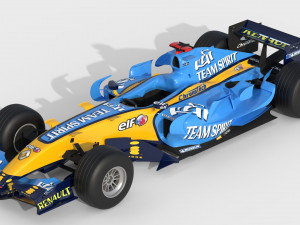F1 renault r26 2006 Modèle 3D