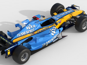 F1 renault r26 2006 Modèle 3D