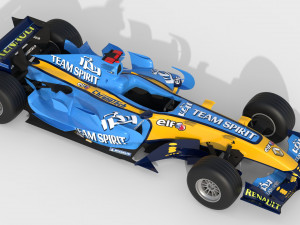 F1 renault r26 2006 Modèle 3D