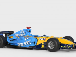 F1 renault r26 2006 Modèle 3D