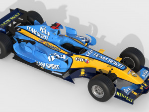 F1 renault r26 2006 Modèle 3D