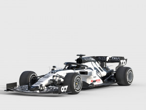 F1 alpha tauri at01 2020 Model 3D