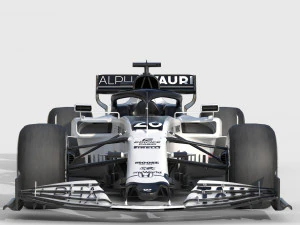 F1 alpha tauri at01 2020 3D Model