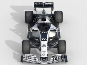 F1 alpha tauri at01 2020 3D Model