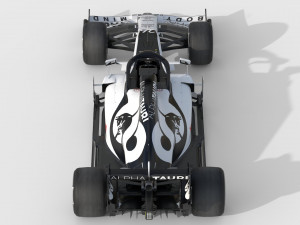 F1 alpha tauri at01 2020 Model 3D
