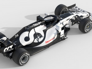 F1 alpha tauri at01 2020 Model 3D