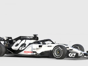 F1 alpha tauri at01 2020 3D Model