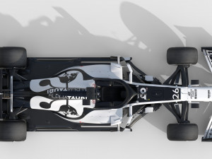 F1 alpha tauri at01 2020 Model 3D