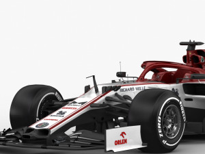 f1 alpha romeo c39 2020 Modelo 3D
