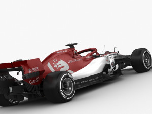 f1 alpha romeo c39 2020 Modelo 3D