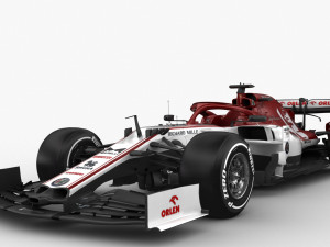 f1 alpha romeo c39 2020 Modelo 3D