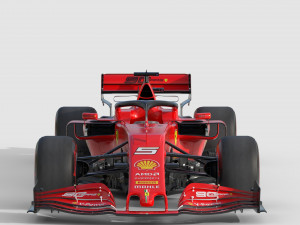F1 scuderia ferari sf1000 2020 Modèle 3D