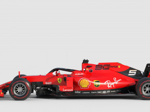 F1 scuderia ferari sf1000 2020 Modèle 3D
