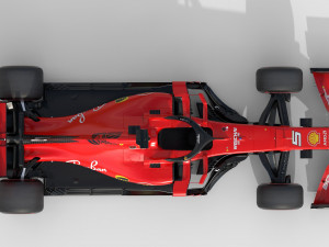 F1 scuderia ferari sf1000 2020 Modèle 3D