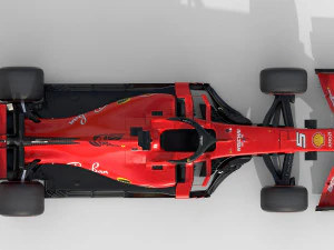 F1 scuderia ferari sf1000 2020 3D Model