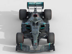 mercedes f1 w11 2020 Modelo 3D