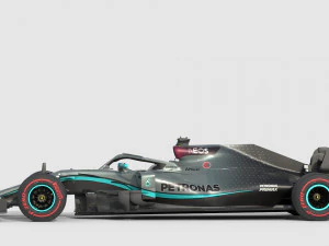 mercedes f1 w11 2020 Modelo 3D