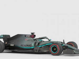 mercedes f1 w11 2020 Modelo 3D
