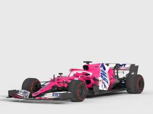 F1 racing point rp20 3D Модель