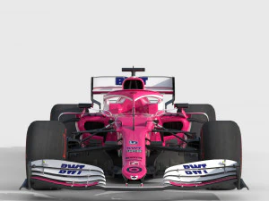 F1 racing point rp20 3D Model