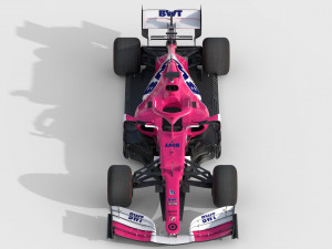 F1 racing point rp20 3D Модель