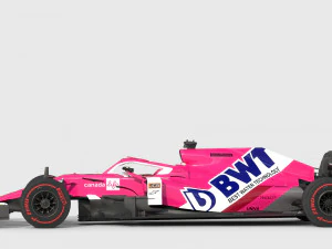 F1 racing point rp20 3D Model