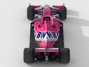 F1 racing point rp20 3D Модель